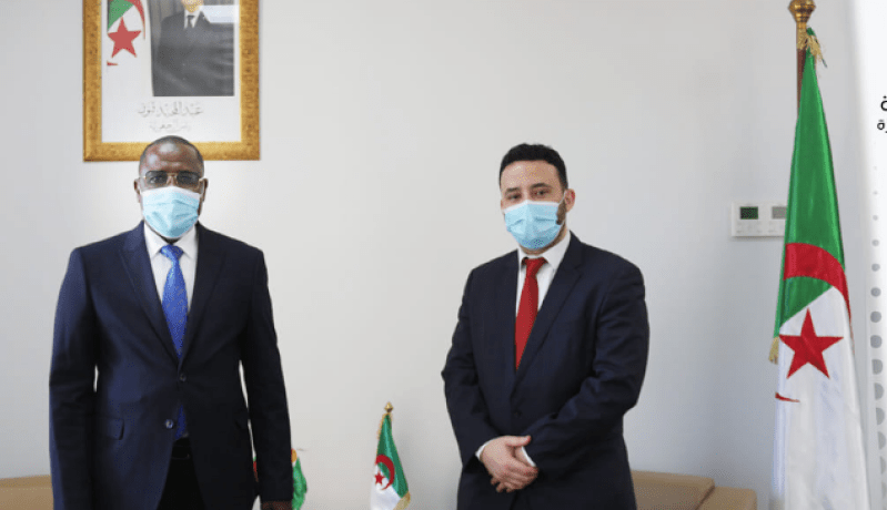 نسيم ضيافات يستقبل سفير جمهورية النيجر بالجزائر