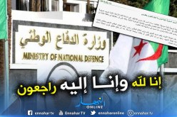 قايد صالح يعزي عائلة قائد الطائرة العسكرية التي سقطت في وهران