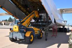 وصول طائرة روسية محملة بمعدات طبية كهبة للجزائر لمطار بوفاريك