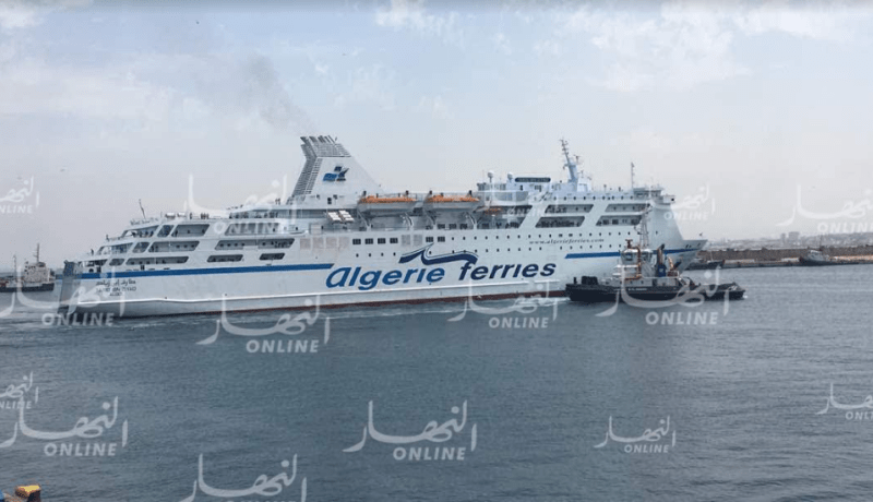 بالصور.. أول رحلة لباخرة طارق بن زياد بعد الحريق