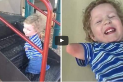 بالفيديو.. طفل مبتور اليدين والقدمين يدهش العالم