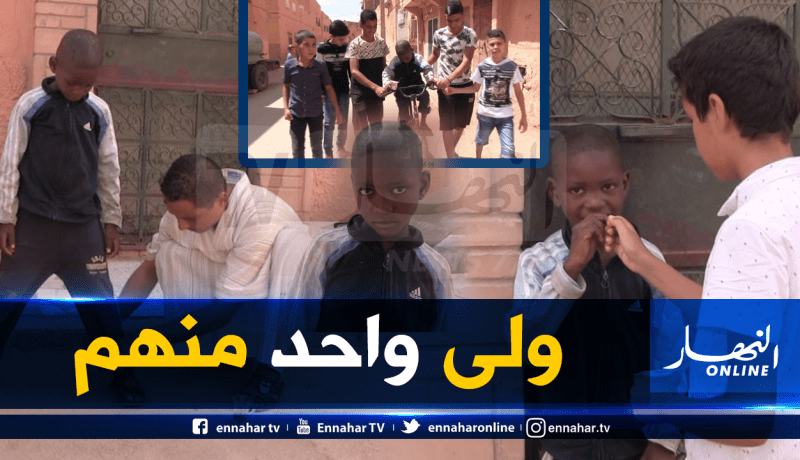 بالصور.. طفل نيجيري تُرك مشردا بغرداية بعد ترحيل والديه