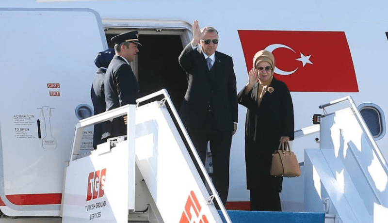 الرئيس التركي رجب طيب أردوغان ينهي زيارته الرسمية إلى الجزائر
