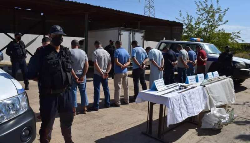 بالصور.. توقيف 14 شخص بثوا الرعب في أوساط سكان عين الدفلى