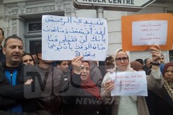 مكتتبو عدل 2 في وقفة إحتجاجية أمام وزارة السكن