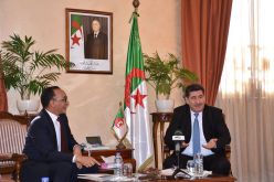 شريف عماري يستقبل ولد حموني الأمين التنفيذي لهيئة مكافحة الجراد الصحراوي بالفاو