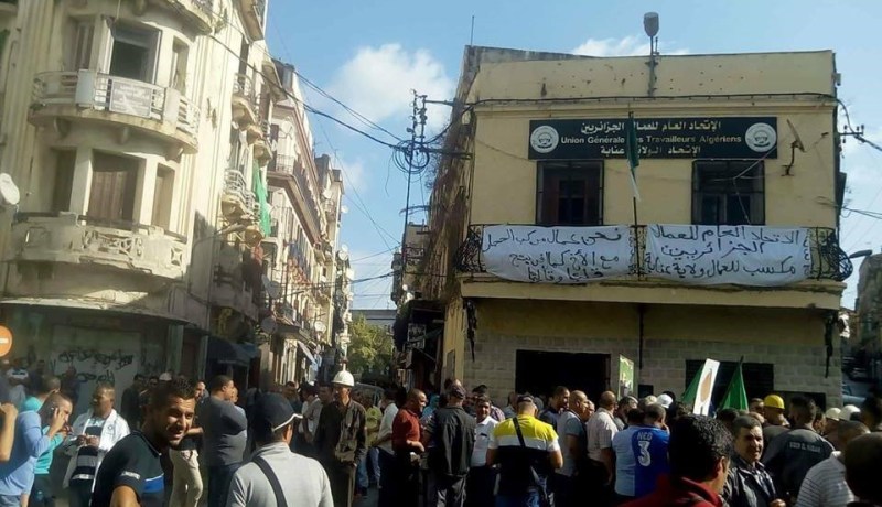 UGTA عنابة يساند الحراك الشعبي