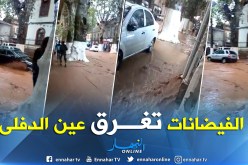 بالفيديو.. هذا ما خلفته الأمطار المتساقطة بعين الدفلى