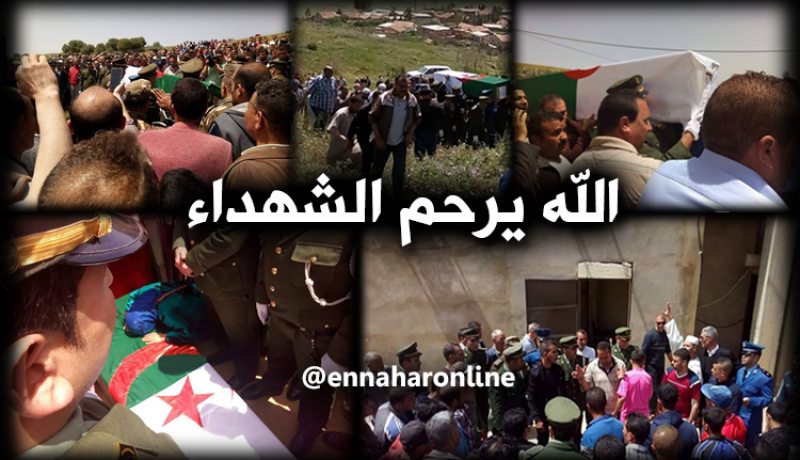 سكان عين الدفلى يشيعون جثمان الشهيد مراد تهني في جو مهيب