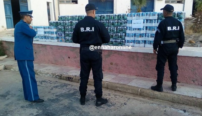 حجز أزيد ألف من قارورة خمر في عين تموشنت