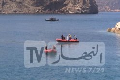 إنتشال جثة الغريق المفقود بشاطئ سيدي يوشع في تلمسان