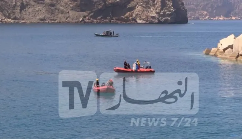 إنتشال جثة الغريق المفقود بشاطئ سيدي يوشع في تلمسان