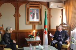 بالصور.. غلام الله يتباحث مع سفيرة ألمانيا في الجزائر