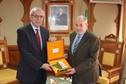 بالصور.. غلام الله يستقبل سفير رومانيا بالجزائر