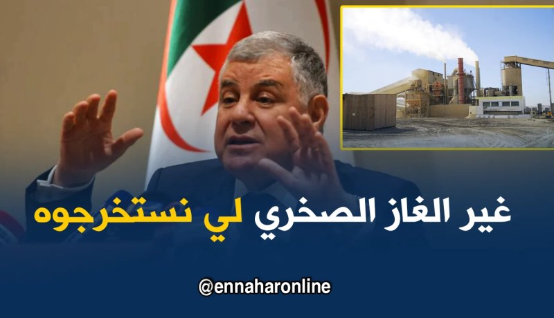 وزير الطاقة :” إستغلال الغاز الصخري أمر لابد منه “