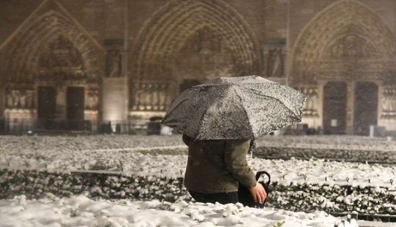 تجمّد 3 أشخاص بسبب البرد في فرنسا