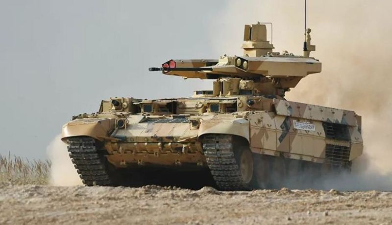 بالفيديو: ظهور دبابات TERMINATORS الرمال في صحراء الجزائر  