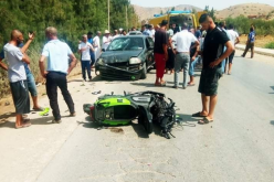 إصابة شخصين في اصطدام بين مركبة ودراجة نارية بالشلف