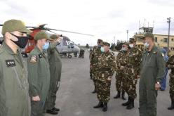 قائد القوات البحرية بالنيابة في زيارة عمل وتفتيش لوحدات الواجهة البحرية الوسطى