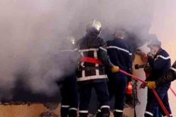 قالمة.. حريق بمستودع لتربية المواشي بحمام برادع