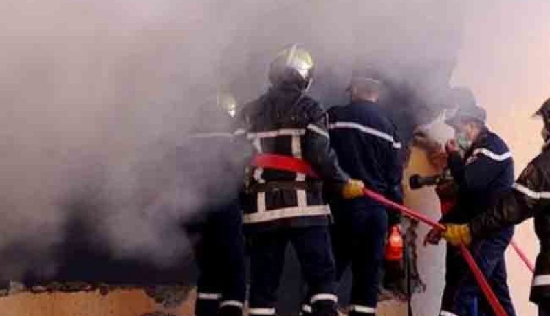 قالمة.. حريق بمستودع لتربية المواشي بحمام برادع