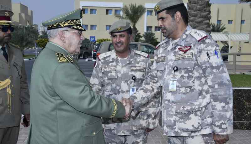 قايد صالح يختتم زيارته إلى قطر