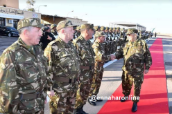 الفريق قايد صالح في زيارة إلى الناحية العسكرية الثالثة