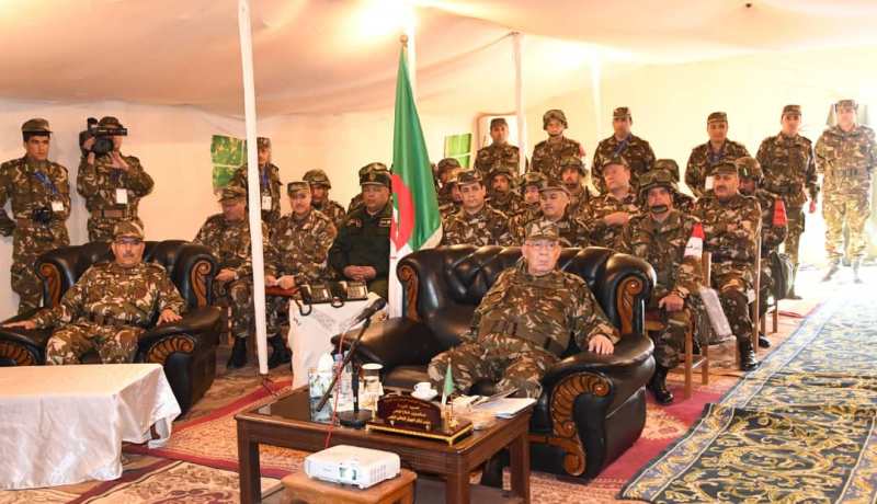 هذا ما قاله قايد صالح خلال إشرافه على تمرين “حسم 2019” بوهران