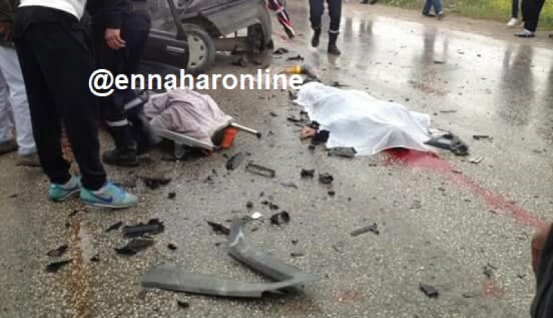 قتيلان في اصطدام بين سيارتين بقسنطينة