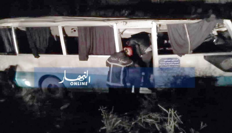 قسنطينة.. إنحراف حافلة للشرطة بالطريق السيار