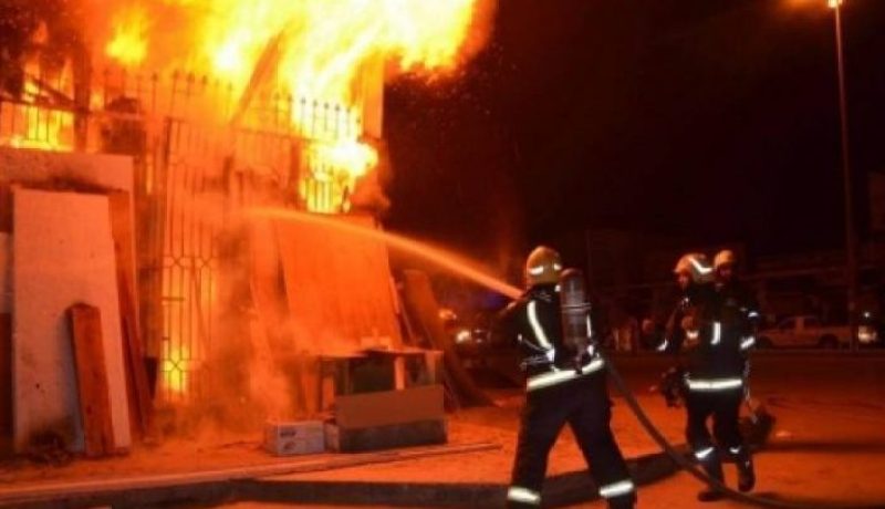 حريق مهول في “باركينغ” بقسنطينة