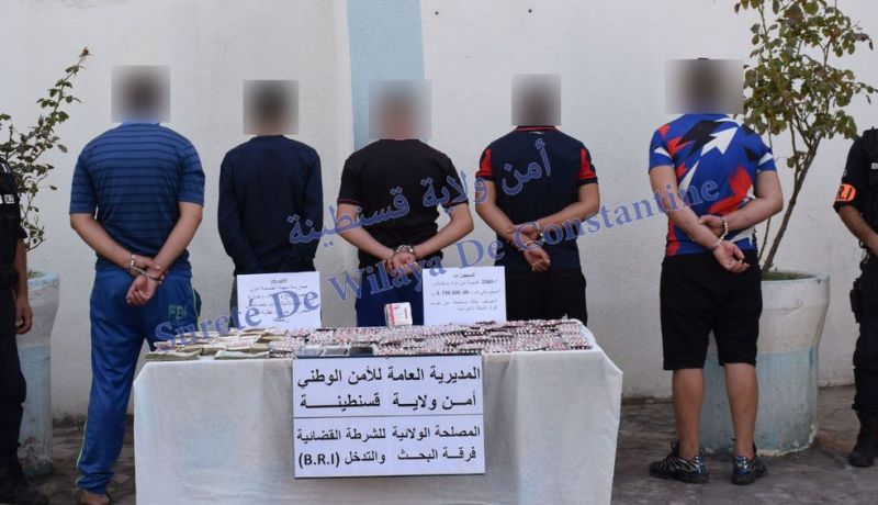 أمن قسنطينة يضع حدا لشبكة ترويج دواء بريغابالين ويحجز 2360 قرص