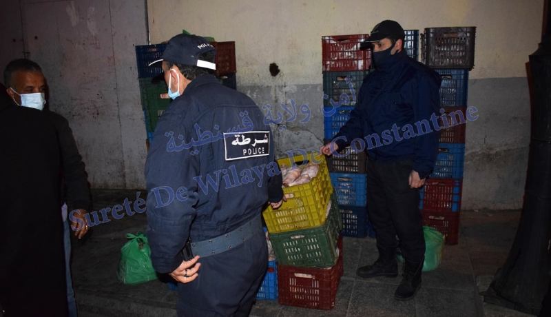 قسنطينة: حجز 2 أطنان من الأسماك واللحوم البيضاء الفاسدة