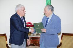 قوجيل يتسلم التقرير السنوي لحقوق الإنسان بالجزائر لسنة 2018