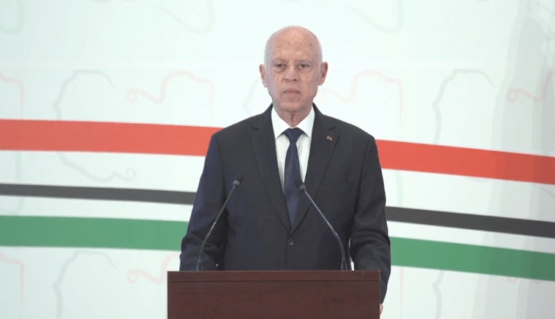 قيس سعيد: بعض القوى تسعى لنشر الفرقة والإنقسام في ليبيا لكن دون جدوى