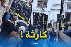 بالصور: 5 أشخاص تحت الأنقاض إثر انهيار طوابق لعمارة بالعاصمة !