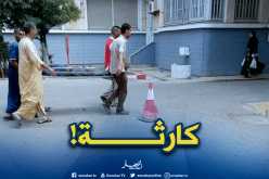 بالصور: العائلات ينقلون مرضاهم مشيا في مستشفى عبد القادر حساني بسيدي بلعباس