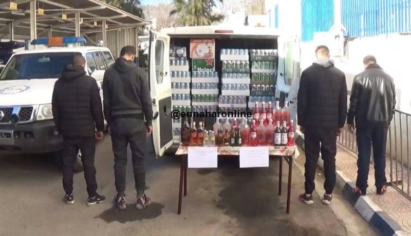 بالصور ..توقيف 4 أشخاص وحجز 3789 وحدة من الكحول بتلمسان