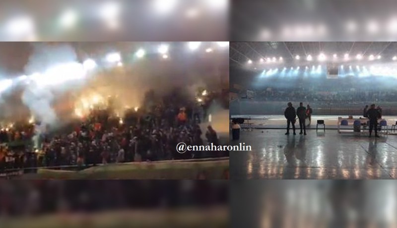 عدوى شغب الملاعب تنتقل إلى كرة السلة الجزائرية 