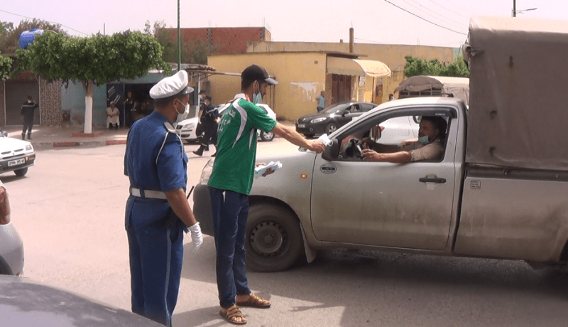 غليزان: توزيع 1000 كمامة على المواطنين في بلدية يلل