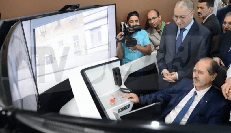 وزير النقل ووالي العاصمة يقومان بزيارة عمل و تفتيش بالولاية
