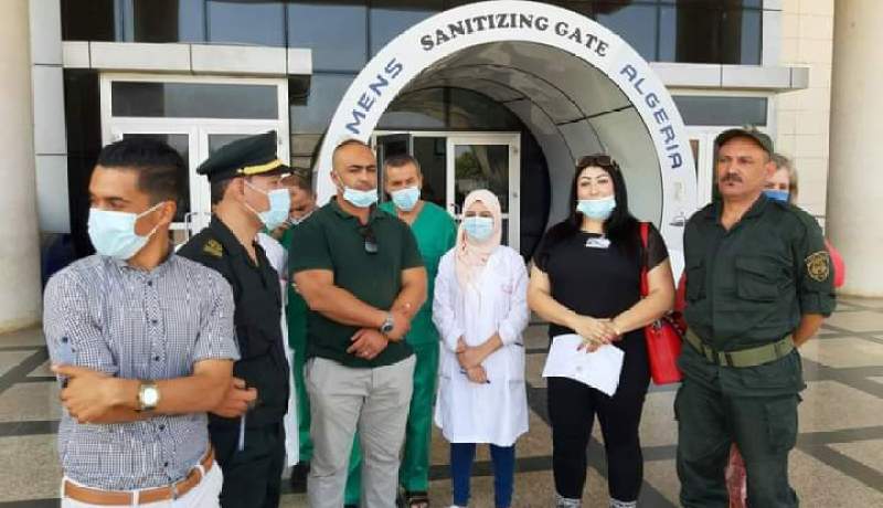 المنظمة الوطنية للمؤسسات والحرف تقدم مساعدات لمستشفى الأخوات باج بالشلف