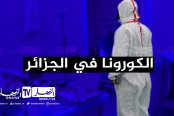 كورونا في الجزائر.. 210 إصابة و3 وفيات و188 حالة شفاء خلال 24 ساعة الأخيرة