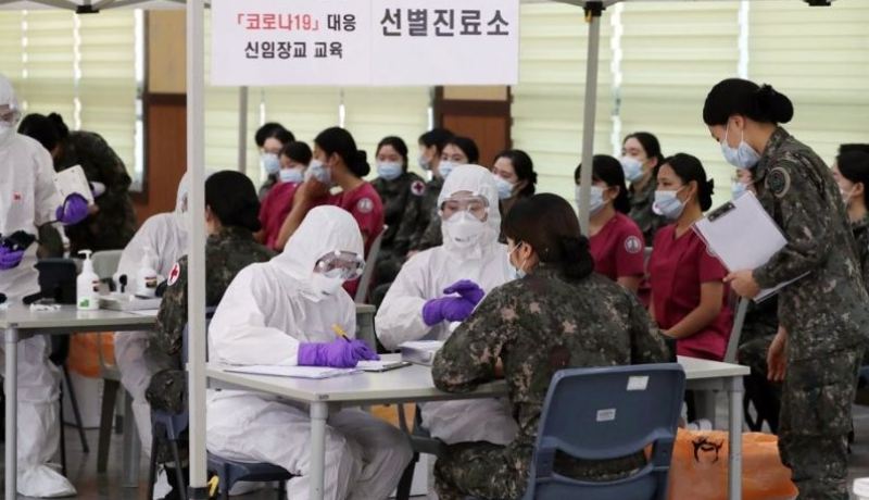 ارتفاع عدد الإصابات بفيروس كورونا في كوريا الجنوبية إلى 4335