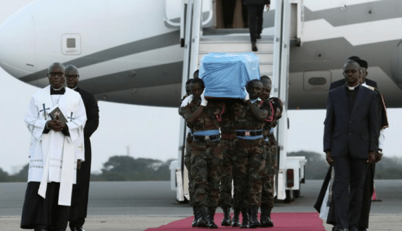 جثمان الأمين العام الأسبق للأمم المتحدة كوفي عنان يصل إلى غانا