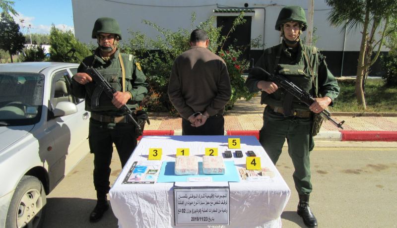 وزارة الدفاع الوطني تنشر صور الكوكايين المحجوزة في تلمسان