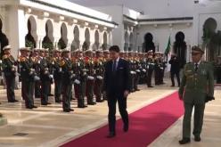 رئيس الوزراء الإيطالي جوسيبي كونتي ينهي زيارته إلى الجزائر