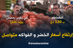 إرتفاع أسعار الخضر والفواكهة .. سيناريو متواصل