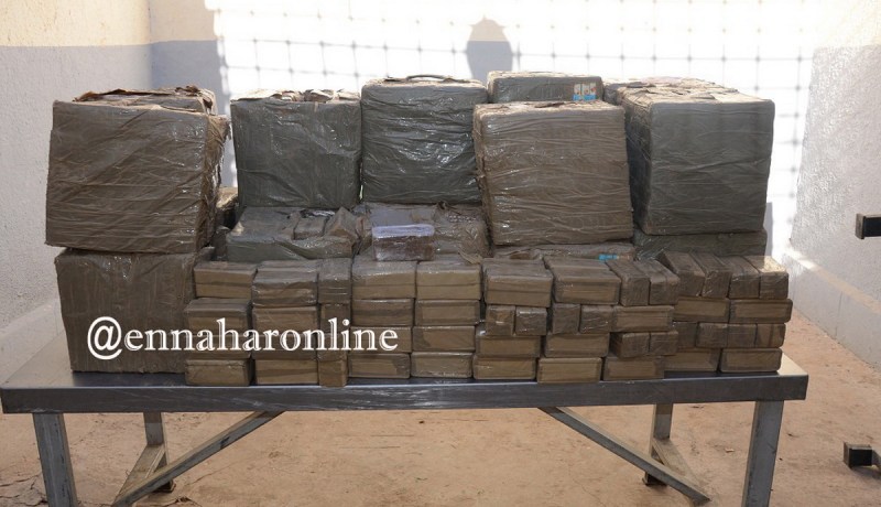 توقيف مروّجين اثنين وحجز 12.5 كلغ من الكيف المعالج بمغنية