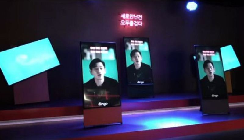 بالفيديو… سامسونغ تطلق “التلفاز الدوار” بقدرات غير مسبوقة